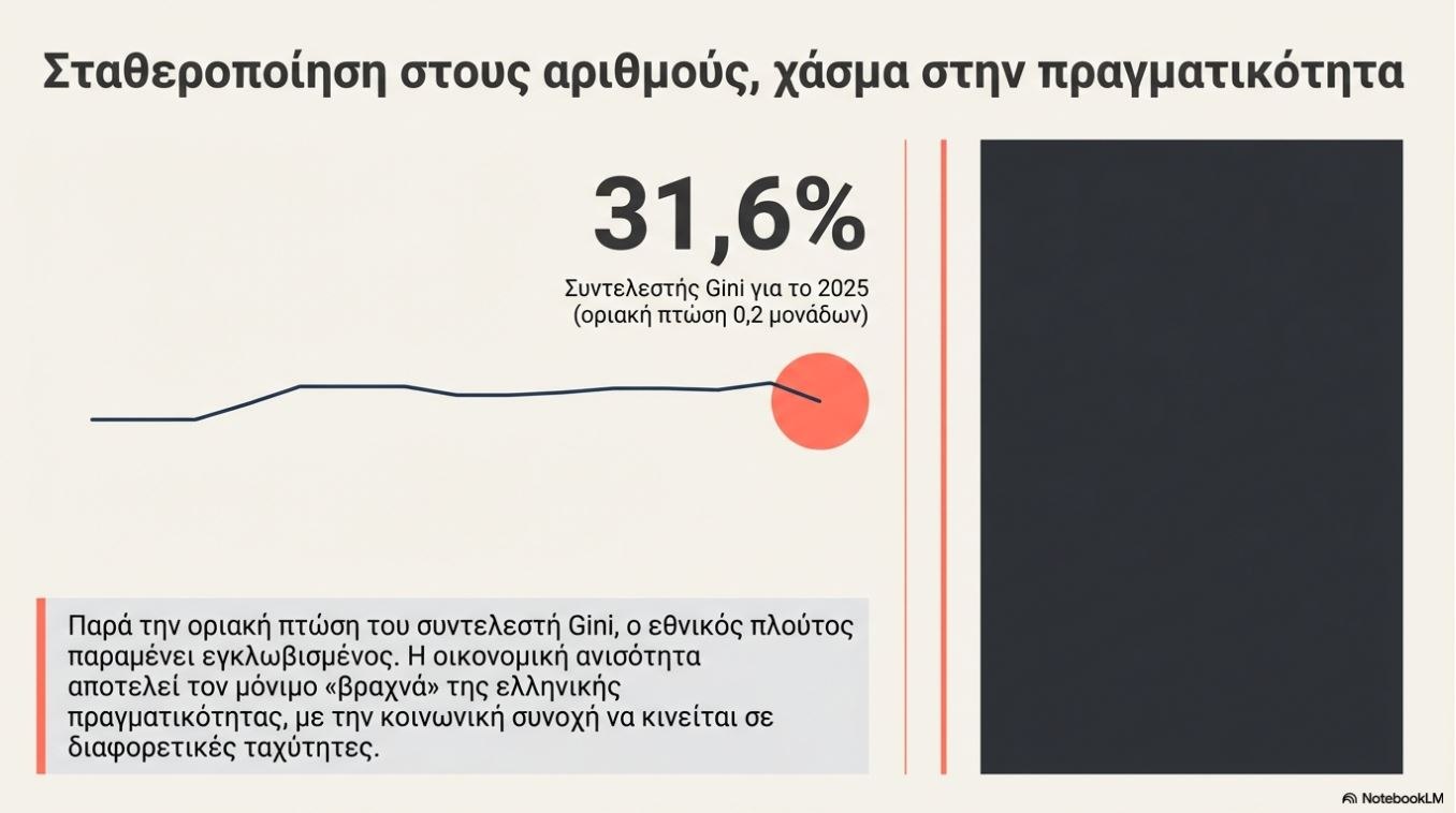 Οικονομική ανισότητα: Η ακτινογραφία της άνισης κατανομής του εισοδήματος στην Ελλάδα 1 Οικονομική ανισότητα: Η ακτινογραφία της άνισης κατανομής του εισοδήματος στην Ελλάδα