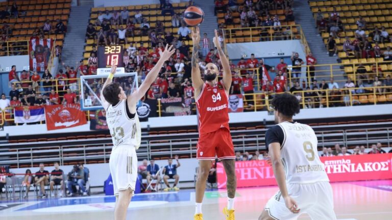 Ολυμπιακός-Φενέρμπαχτσε 82-77: Στον τελικό με Ερυθρό Αστέρα οι «ερυθρόλευκοι»