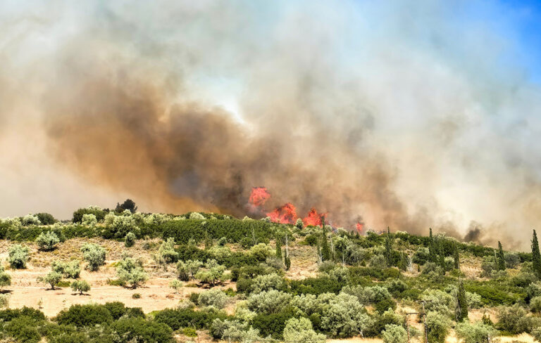 Πολύ υψηλός κίνδυνος πυρκαγιάς τη Δευτέρα 7 Σεπτεμβρίου σε Αττική και πολλές περιοχές