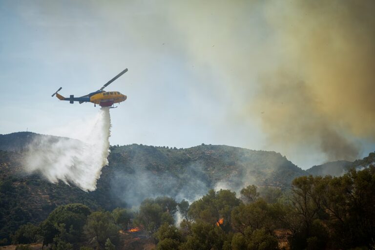 Πυρκαγιά στη Φλώρινα: 112 για απομάκρυνση από την Κρυσταλλοπηγή