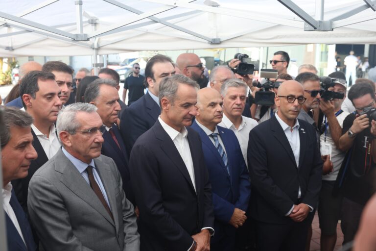 Στα εγκαίνια της 90ής ΔΕΘ ο Κυριάκος Μητσοτάκης – Παρέστη στον αγιασμό
