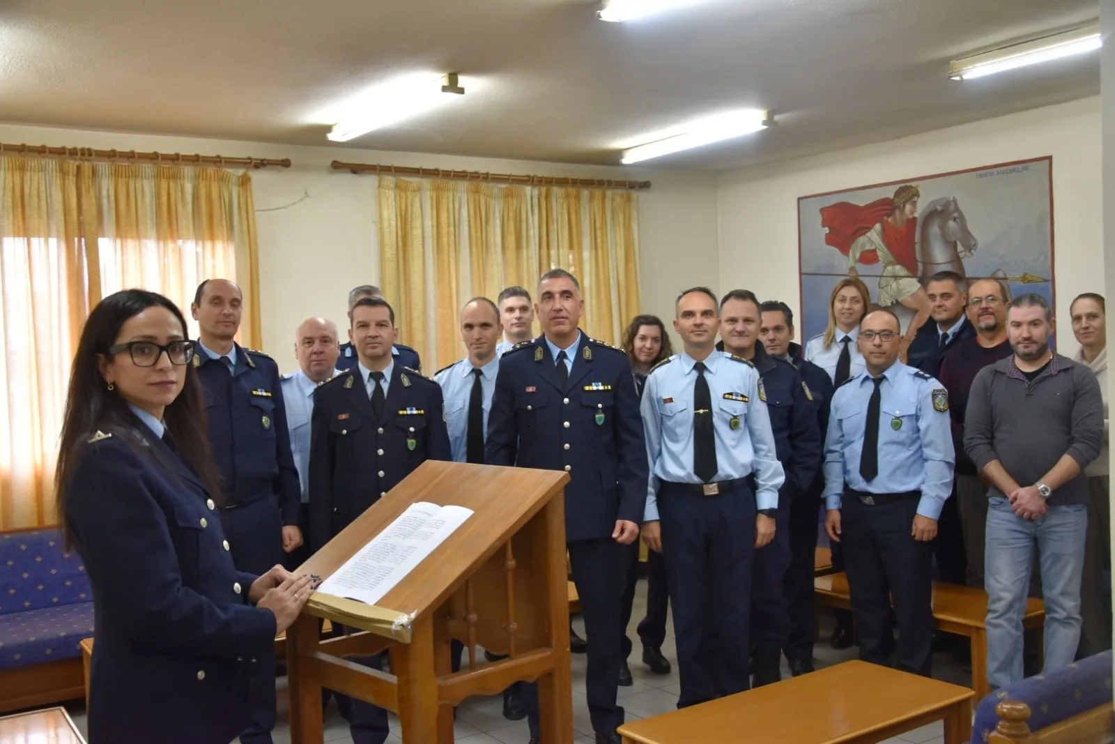 Εκδήλωση στη Διεύθυνση Αστυνομίας Φλώρινας