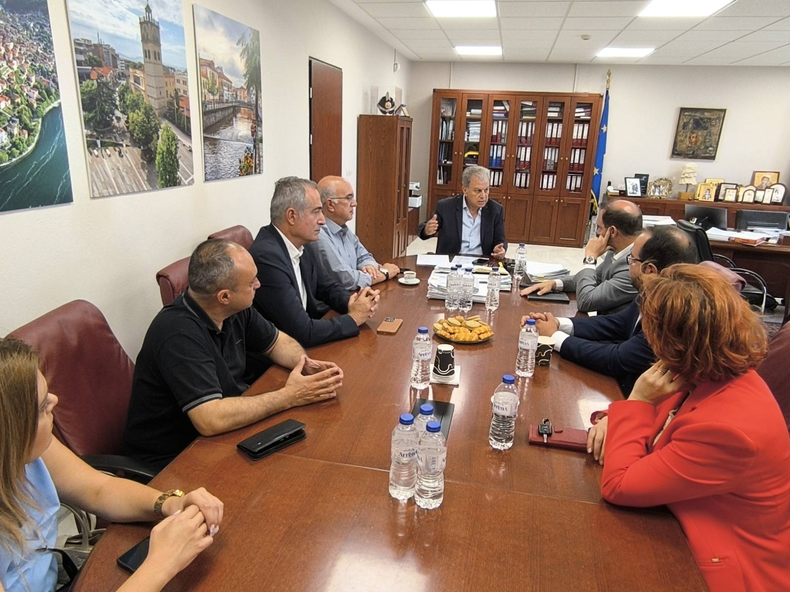 Συνάντηση με εκπροσώπους φορέων μεταφορών