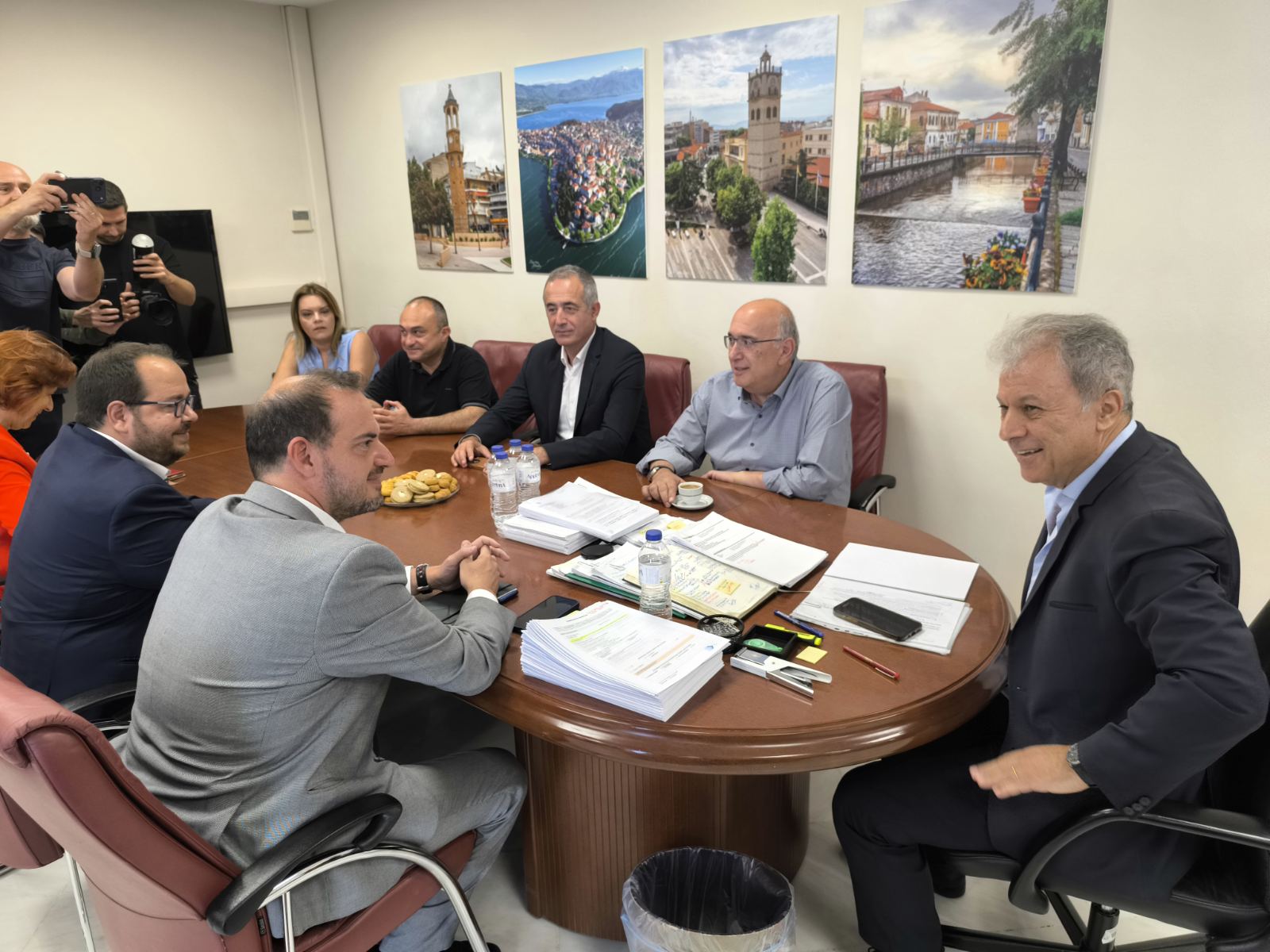 Επίσκεψη του Γιώργου Κώτσηρα στην Κοζάνη