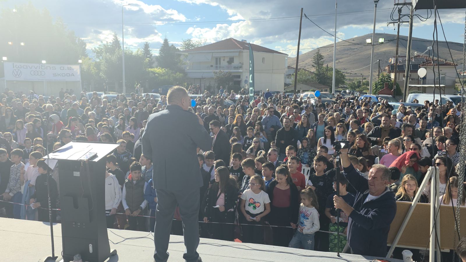 Κοζάνη: Πλήθος κόσμου στη δράση της Τροχαίας στα Κοίλα με κλήρωση 70 ποδηλάτων 1 Παρουσία επισκεπτών στην εκδήλωση