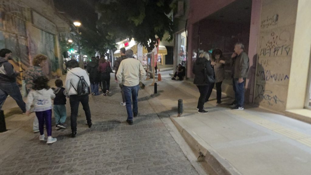 Φωτογραφικό στιγμιότυπο από τη Μακεδονομάχων